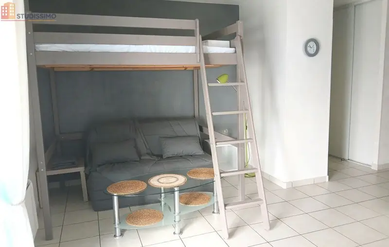 Studio meublé 31m² Limoges 87000 - Terrasse, parking - Photo 3