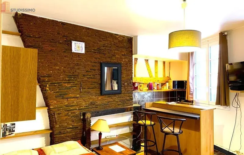 Studio meublé 20m² Limoges 87000 - Meublé, DPE C - Photo 1