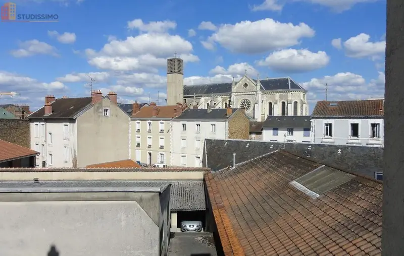 Studio meublé 28m² Limoges centre - Meublé, lumineux - Photo 2