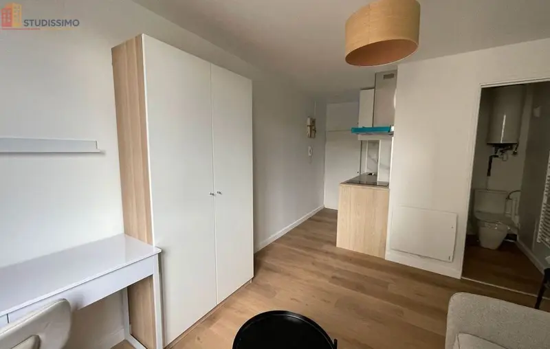 Studio meublé 14m² Limoges 87000 - Meublé, DPE C - Photo 3