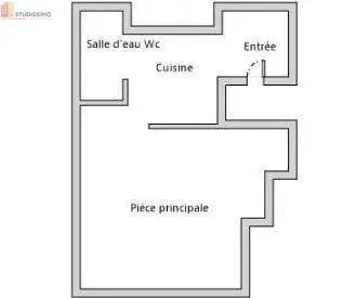 Studio 35m² Le Mans centre - Lumineux, faibles charges - Photo 2