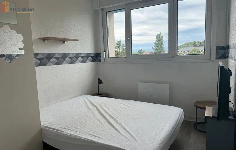 Studio meublé 26m² Belfort - Dernier étage, lumineux - Photo 1