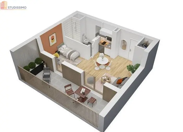 Studio 21m² Le Mans - Epsilon - Photo 6