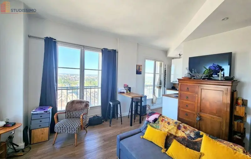 Studio 30m² Amiens centre - Étage élevé, vue dégagée - Photo 4