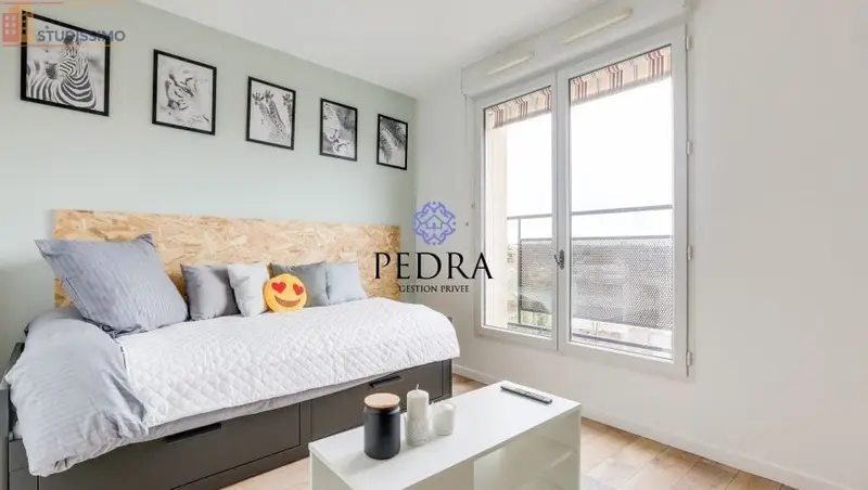 Studio meublé 23m² Corbeil-Essonnes - Centre-ville, proche transports - Photo 4