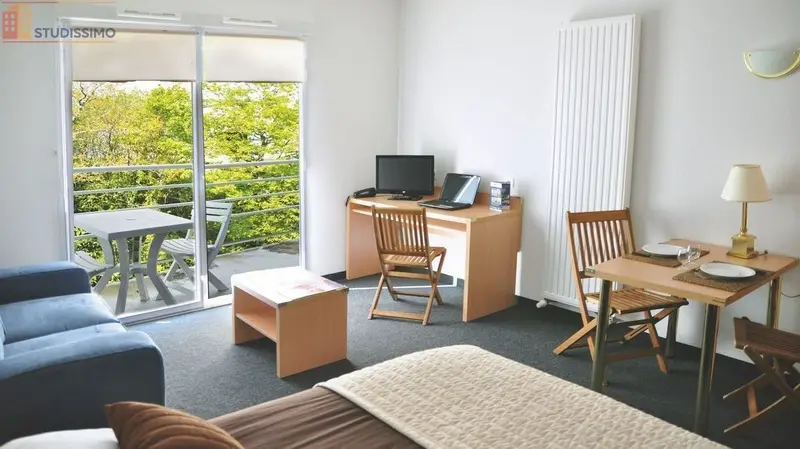 Studio meublé 28m² Évry-Courcouronnes - Balcon, meublé - Photo 10