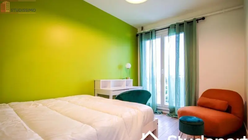 Studio meublé 10m² Les Ulis - Lumineux, 8e étage - Photo 4