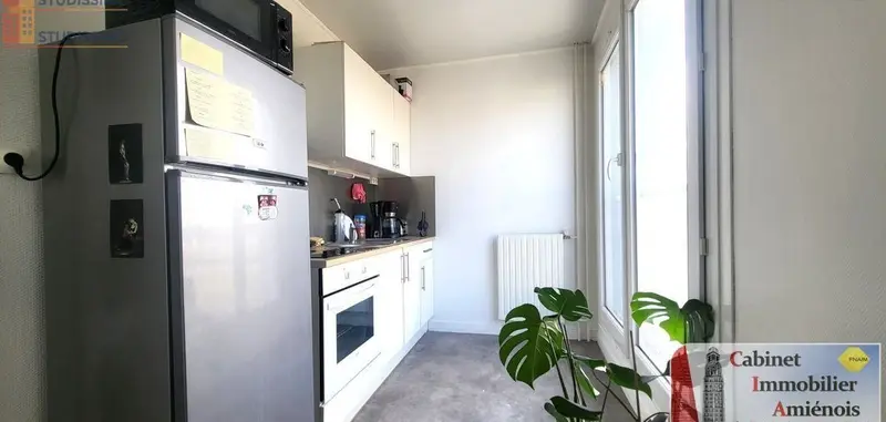 Studio 35m² Amiens 80000 - Étage élevé, DPE D - Photo 1