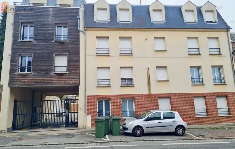Studio 22m² Amiens - Étage élevé, lumineux - Photo 1