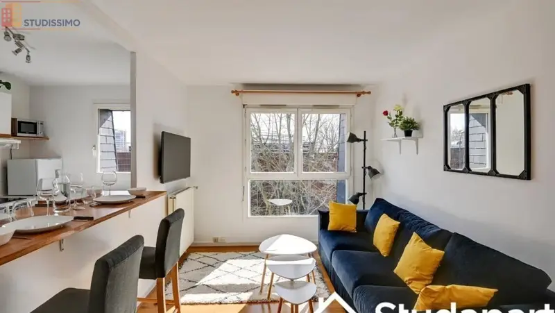 Studio meublé 11m² Massy 91300 - Calme, lumineux - Photo 5