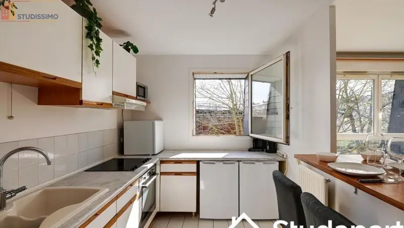 Studio meublé 11m² Massy 91300 - Calme, lumineux - Photo 1
