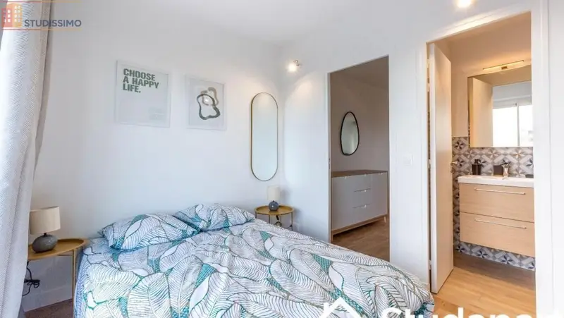 Studio meublé 10m² Massy 91300 - Étage élevé, cosy - Photo 1