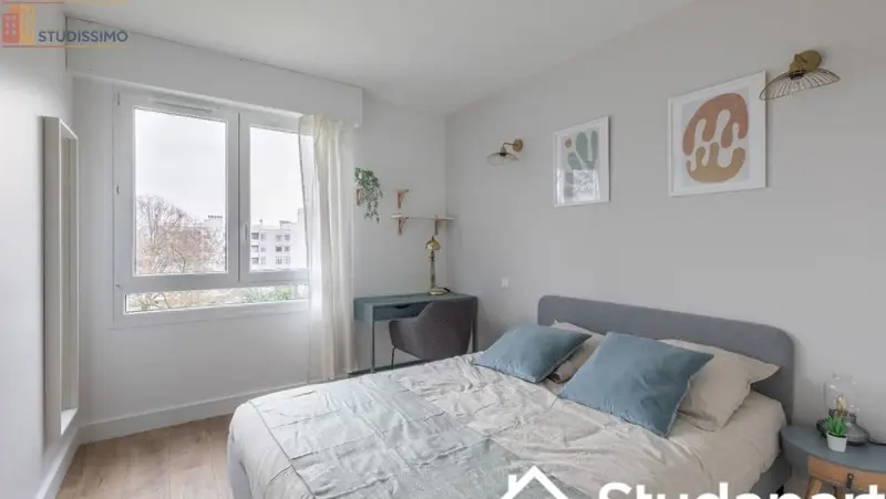 Studio 9m² Massy 91300 - Meublé, au 3e étage - Photo 1