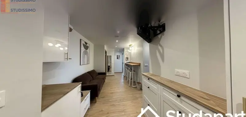 Studio meublé 30m² Palaiseau - Meublé, DPE A - Photo 9