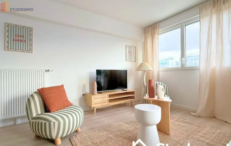 Studio meublé 9m² Massy - Meublé, DPE A - Photo 8