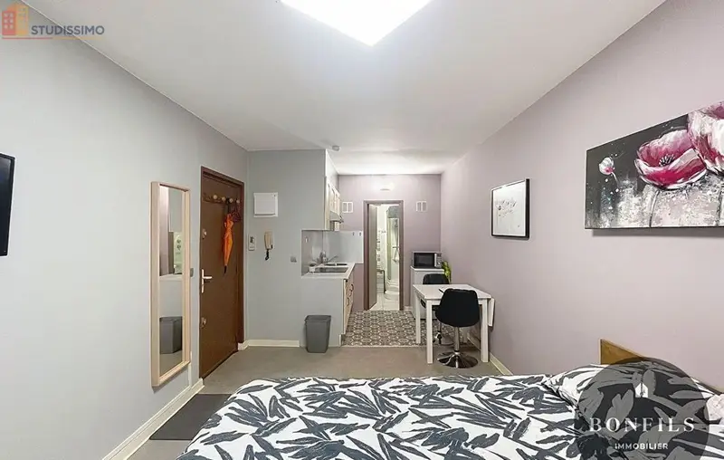 Studio 22m² Avignon centre - DPE D, lumineux - Photo 3