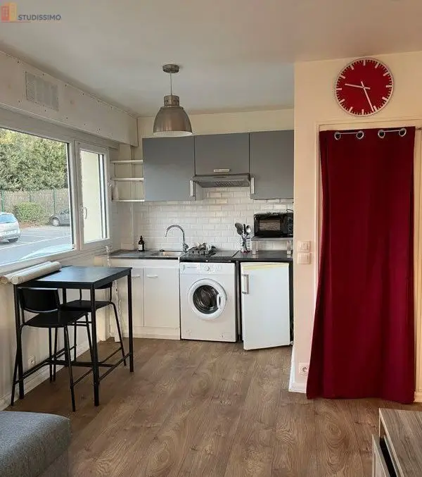 Studio meublé 29m² Palaiseau 91120 - Meublé, DPE D - Photo 4
