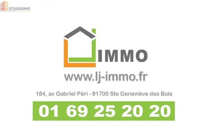 Studio meublé 18m² Sainte-Geneviève-des-Bois - Meublé, DPE D - Photo 1