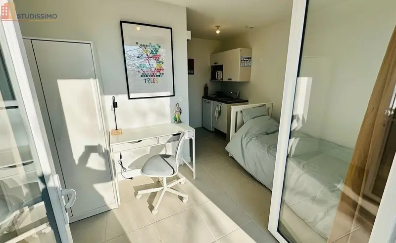 Studio meublé 14m² Palaiseau 91120 - Tout équipé, DPE B - Photo 5