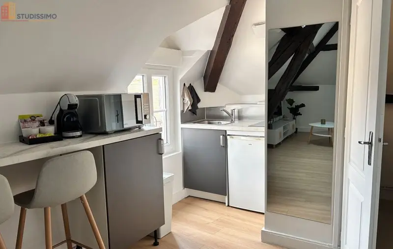 Studio 25m² Étampes centre - Meublé, proche RER C - Photo 2