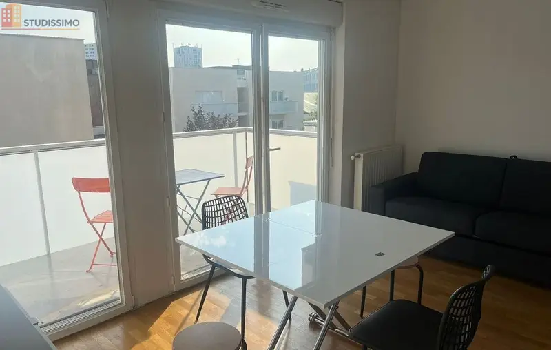 Studio 28m² Nanterre - Meublé, lumineux - Photo 1