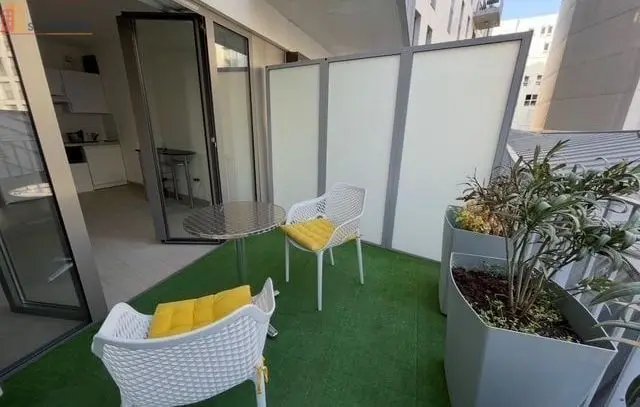 Studio meublé 27m² Boulogne-Billancourt - Grande terrasse, lumineux - Photo 1
