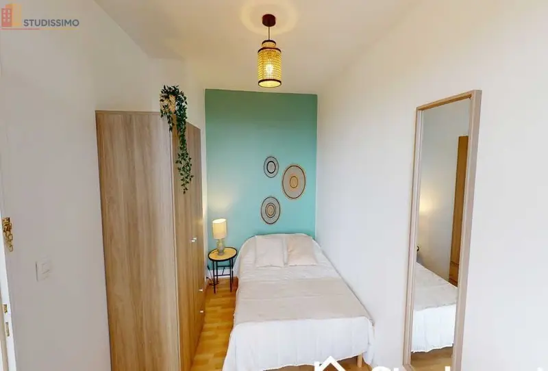 Studio meublé 11m² Clichy 92110 - Lumineux, vue dégagée - Photo 9