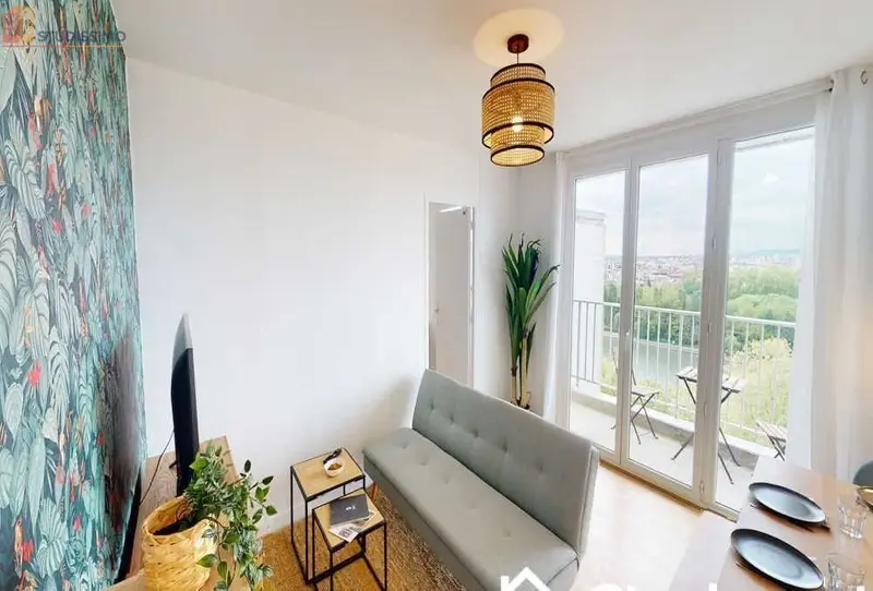 Studio meublé 11m² Clichy 92110 - Lumineux, vue dégagée - Photo 2