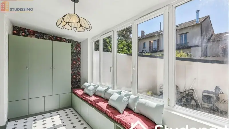 Studio meublé 11m² Colombes - Meublé, DPE B - Photo 4