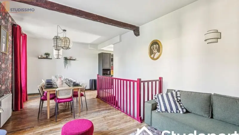 Studio meublé 11m² Colombes - Meublé, DPE B - Photo 1