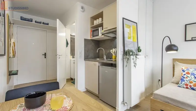 Studio meublé 18m² Nanterre - Meublé, DPE C - Photo 17