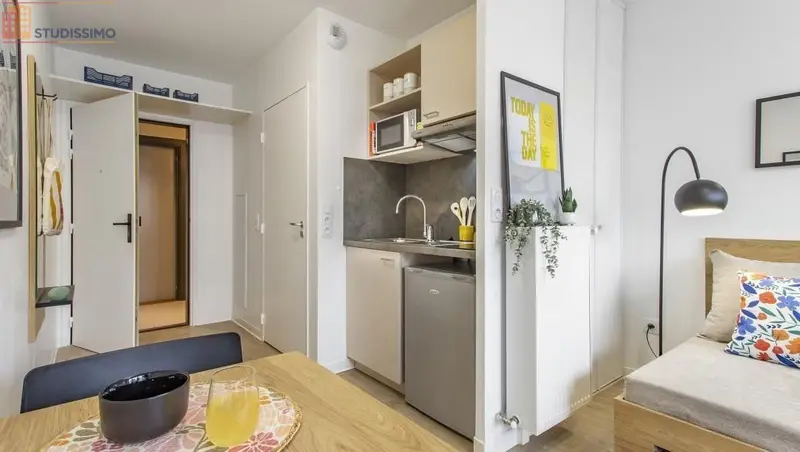 Studio meublé 18m² Nanterre - Meublé, DPE C - Photo 15