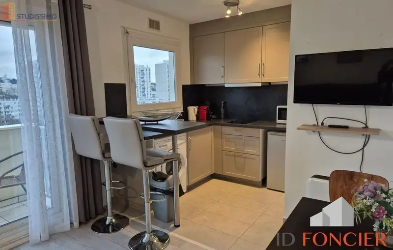 Studio meublé 20m² Bourg-la-Reine - Étage élevé, lumineux - Photo 4