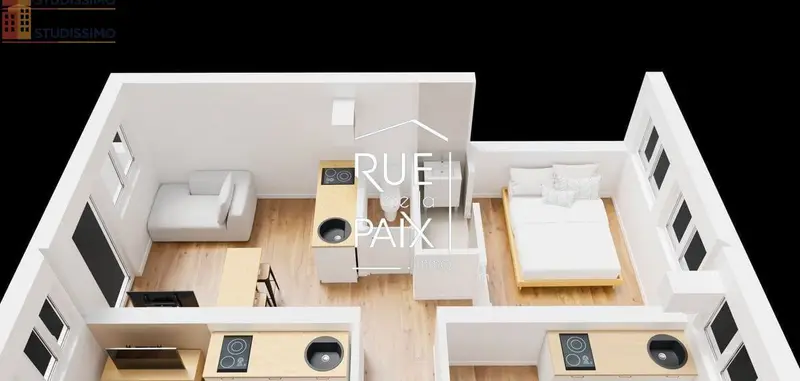 Studio 15m² Naintré - lumineux - Photo 2