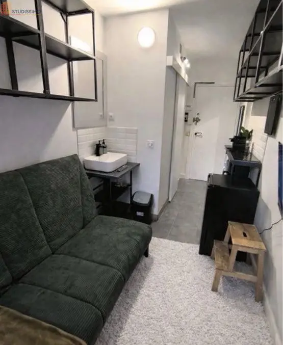 Studio meublé 10m² Neuilly-sur-Seine - Première location, équipé - Photo 4