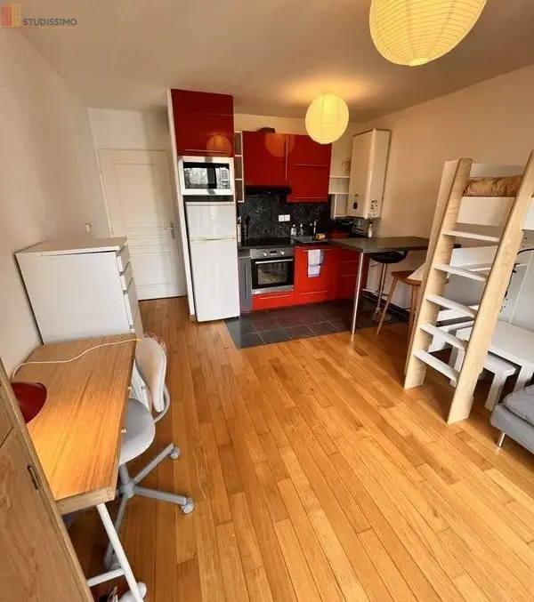 Studio meublé 25m² Asnières-sur-Seine - Meublé, bail mobilité - Photo 3