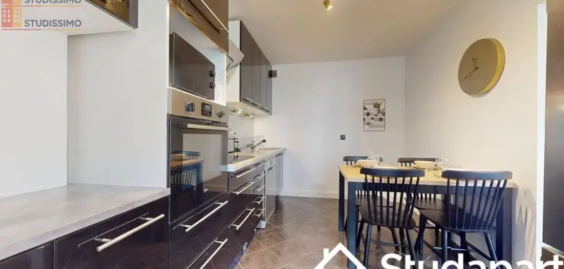 Studio meublé 9m² Gennevilliers - DPE A, au 2e étage - Photo 2