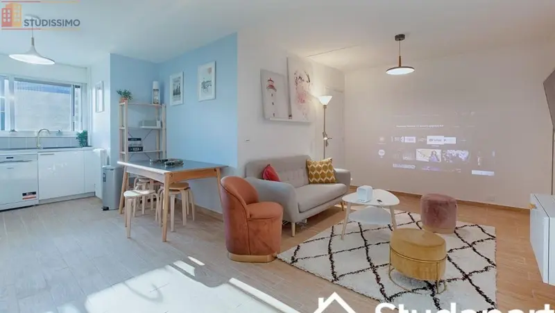 Studio meublé 15m² Courbevoie - Lumineux, 10e étage - Photo 9