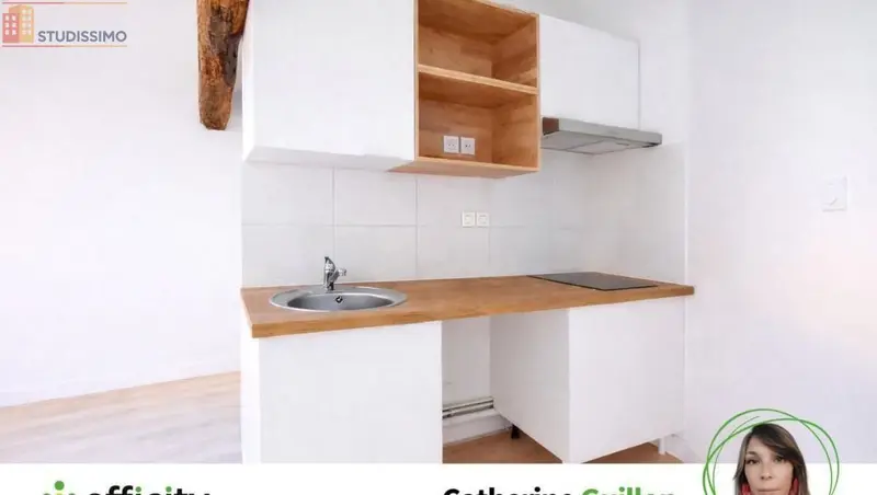 Studio 22m² Poitiers - Étage élevé, DPE C - Photo 2