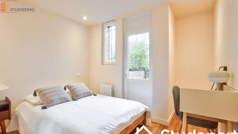 Studio meublé 10m² Colombes - Meublé, DPE A - Photo 1