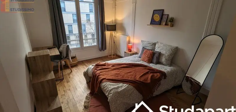 Studio meublé 16m² Clichy 92110 - Lumineux, 5e étage - Photo 6