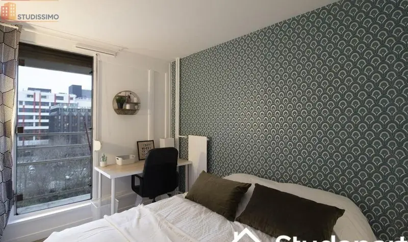 Studio 13m² Nanterre - Meublé, lumineux - Photo 1
