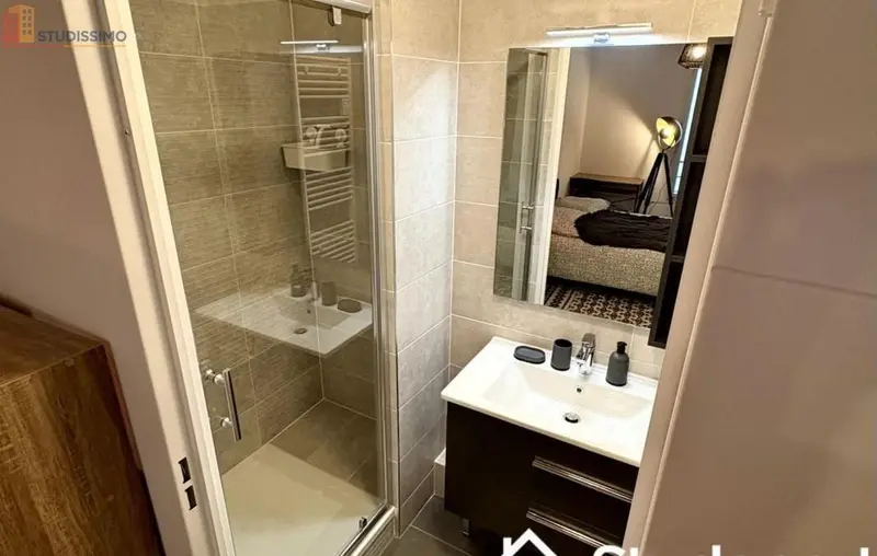 Studio meublé 13m² Clichy 92110 - Lumineux, 5e étage - Photo 1