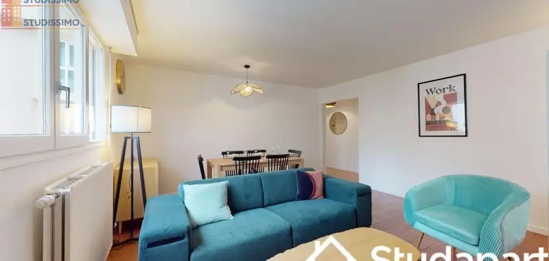 Studio meublé 10m² Courbevoie - Lumineux, 5e étage - Photo 1