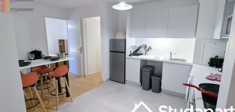 Studio meublé 15m² Clichy 92110 - Meublé, DPE A - Photo 5