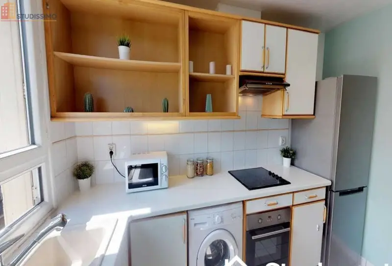 Studio meublé 10m² Boulogne-Billancourt - Meublé, 3e étage - Photo 1