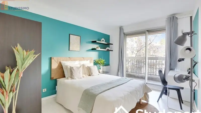 Studio meublé 11m² Boulogne-Billancourt - Meublé, DPE A - Photo 2