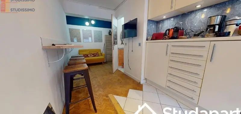 Studio meublé 12m² Vanves - Chambre meublée, cosy - Photo 4