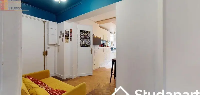 Studio meublé 12m² Vanves - Chambre meublée, cosy - Photo 1