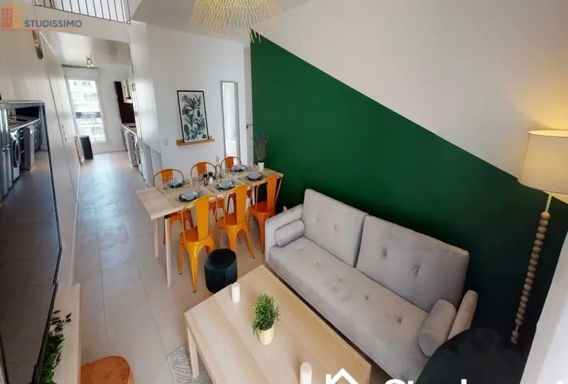 Studio meublé 12m² La Défense - Lumineux, 8e étage - Photo 3